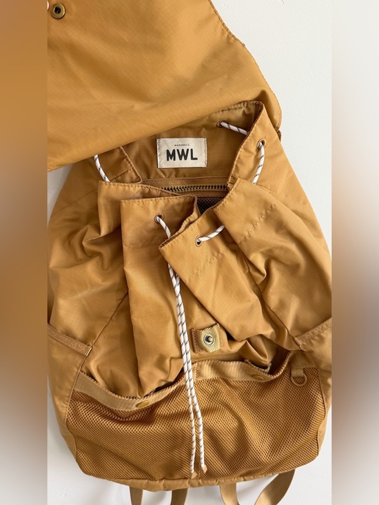 Madewell Ripstop Nylon Backpack in Toffee main image 6